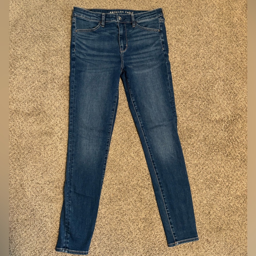 American Eagle Jeggings, High-Rise, size 12Long.